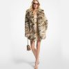 Mink fur coat trendy sollicitudin