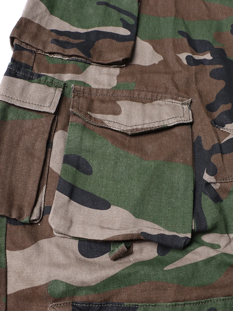 Camouflage Cargo Jumpsuits For Women Starpless Sleeveless High Waist Spliced Pockets Streetwear Jumpsuit Female New - Image 5