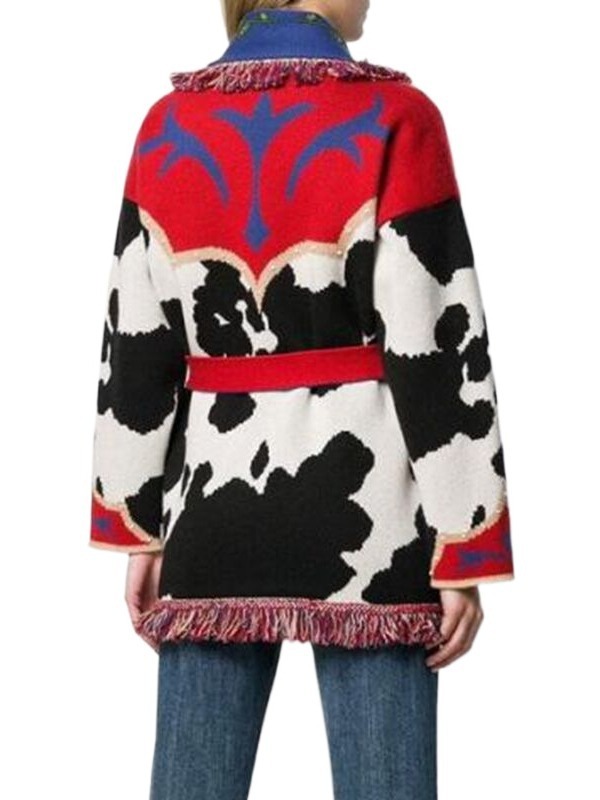 Cardigan Feminino Thick Long Sweater Women Autumn Knitted Top Solid Knitwear Winter Woman Vintage Clothing Coat - Image 4