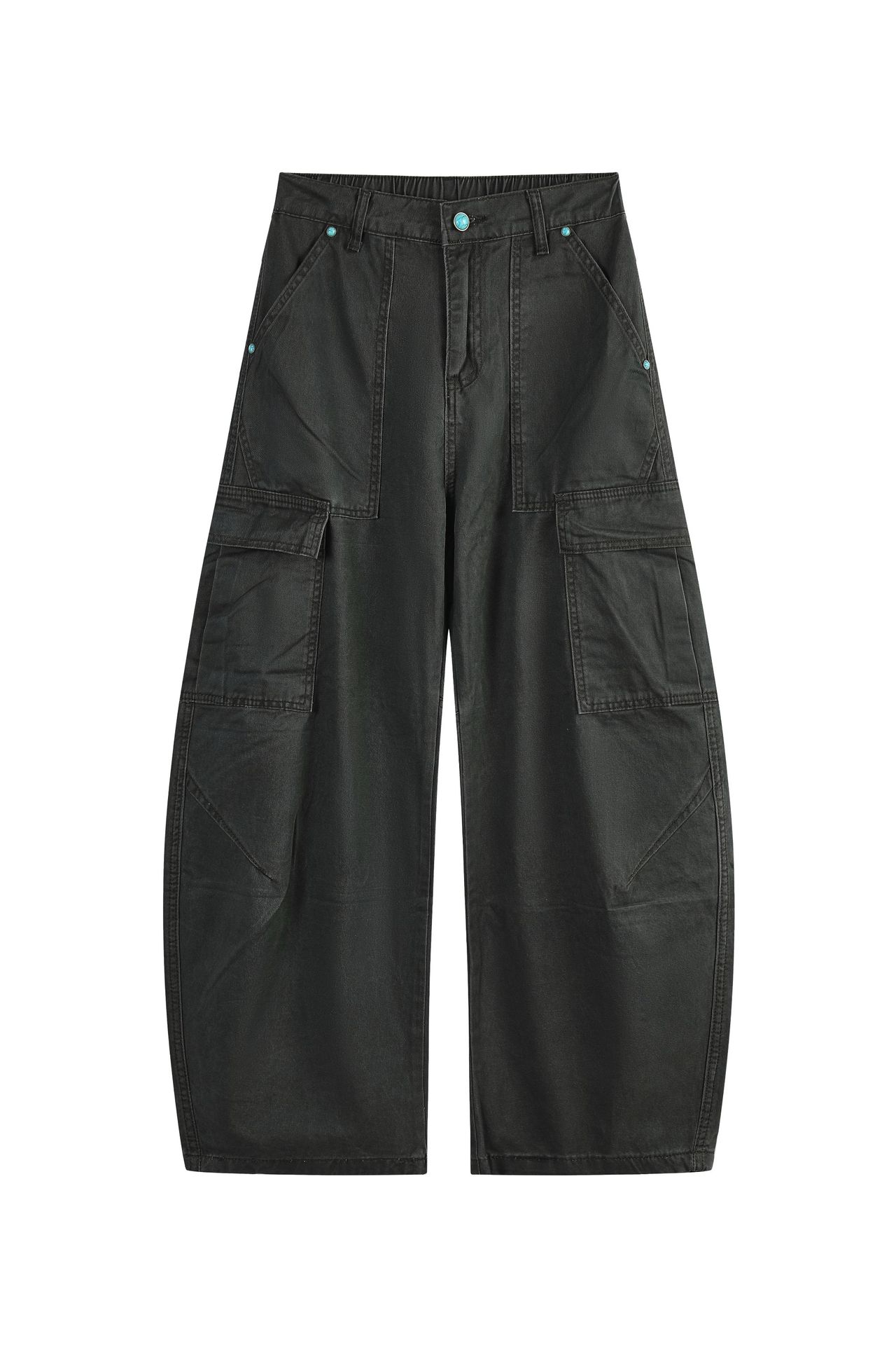 Side pocket straight leg work pants - Image 7