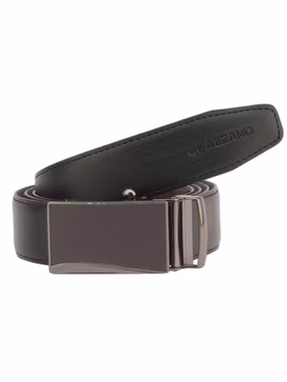 Men PU Reversaible Slider Buckle Belt