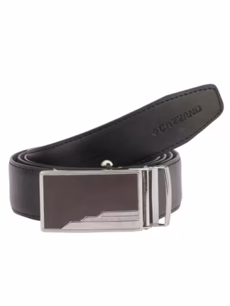 Men Reversible Belt with Buckle Closure